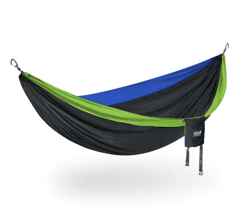 ENO DoubleNest Hammock DN014 Chartreuse/Black/Royal