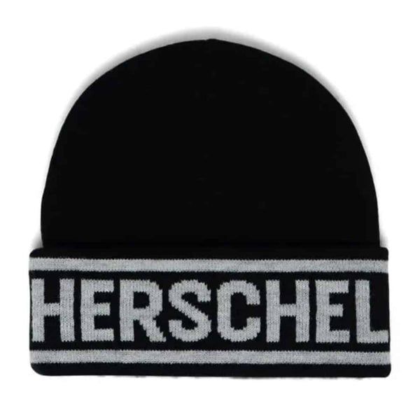 Herschel Elmer Beanie 1229-1831 Black/Heather Light Grey