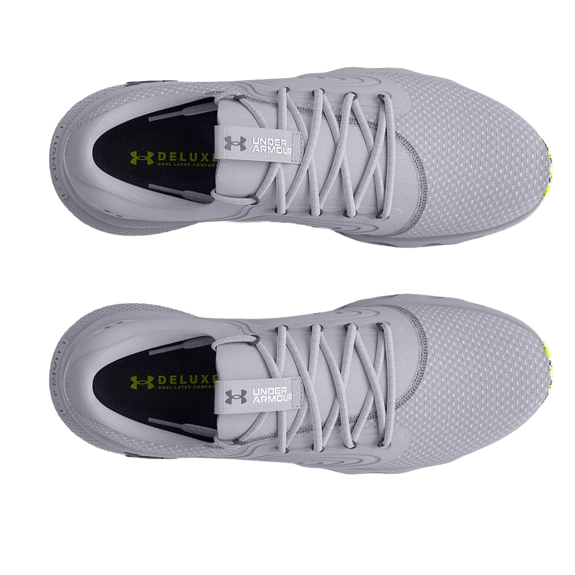 Under Armor Men's UA Charged Vantage 2 Marble Running Shoes - Mod Gray / Tempered Steel 3025358-102