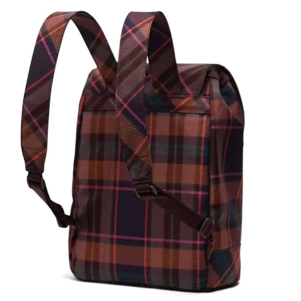 Herschel Retreat Backpack Mini - Slate Rose Plaid 11090-05699