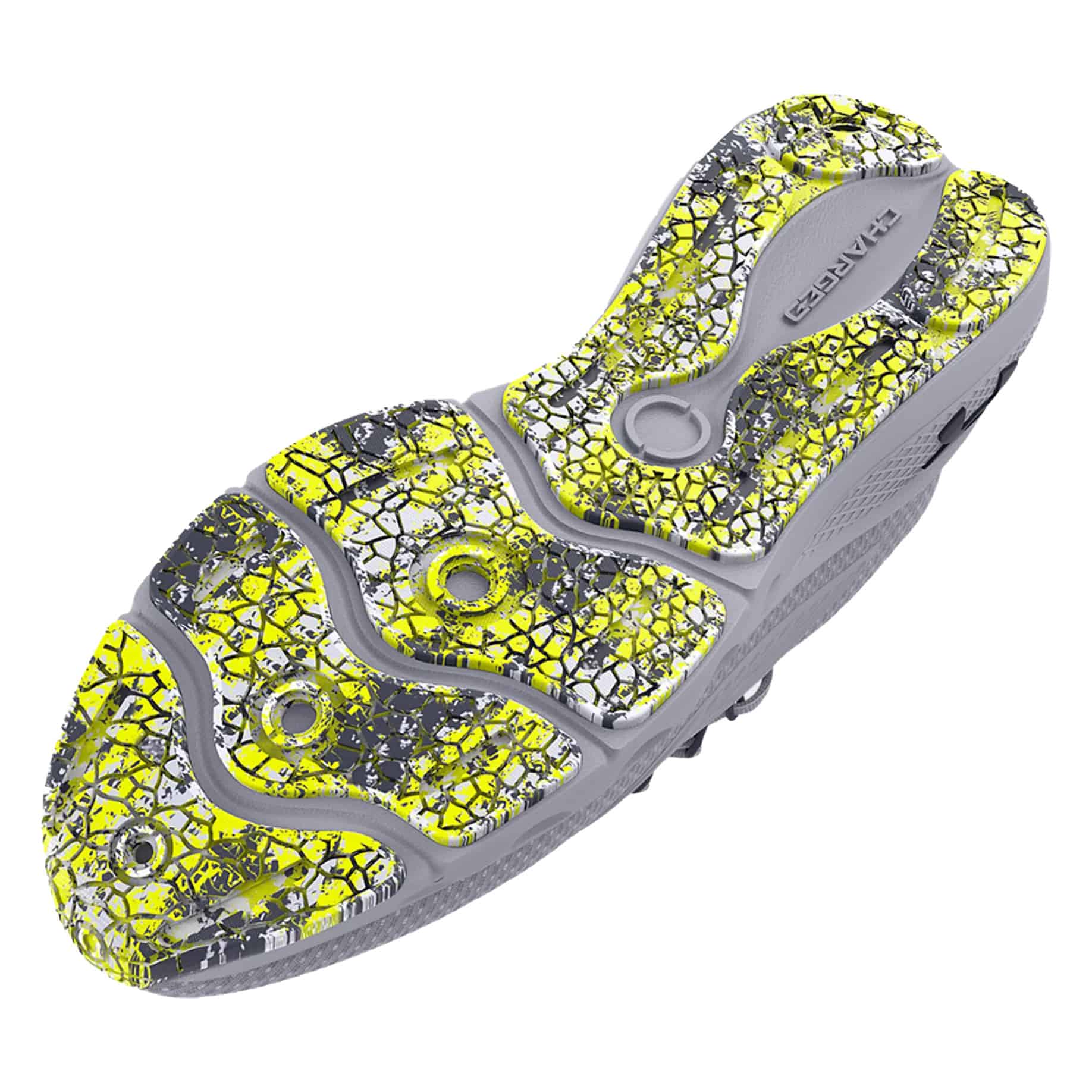 Under Armor Men's UA Charged Vantage 2 Marble Running Shoes - Mod Gray / Tempered Steel 3025358-102