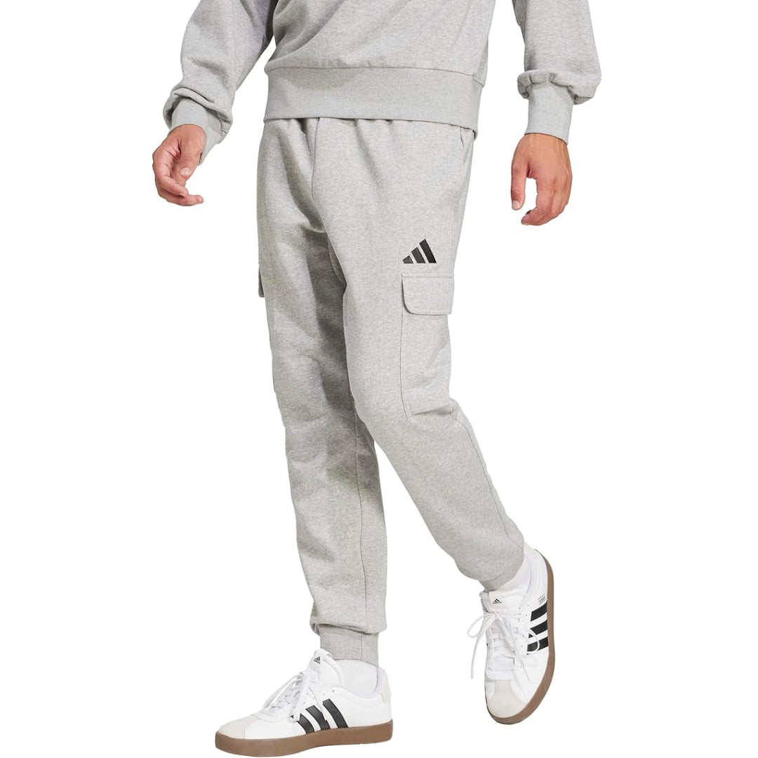 adidas Men's Essentials Feel Cozy Fleece Cargo Pants image 10