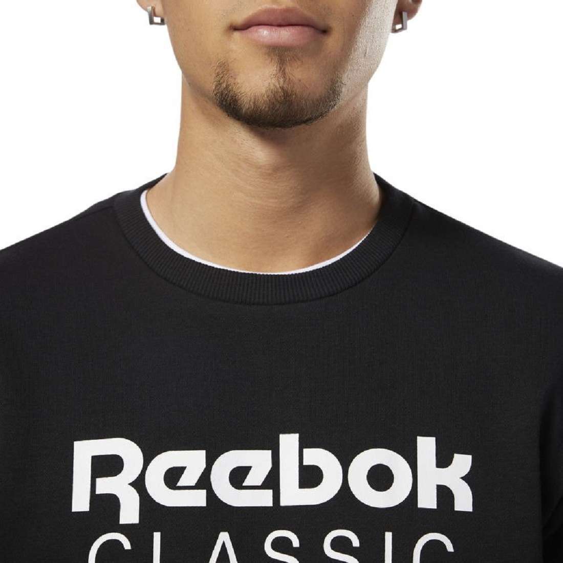 Reebok Men's Unisex Fleece Crew Sweatshirt