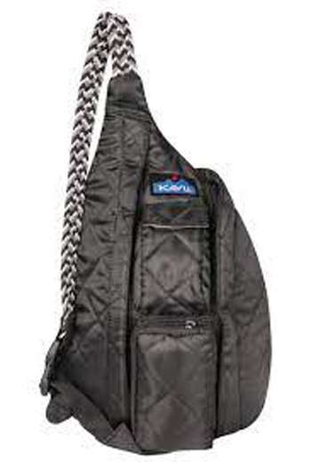 kavu Mini Rope Puff Bag - Black
