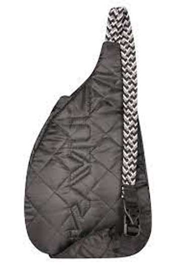 kavu Mini Rope Puff Bag - Black