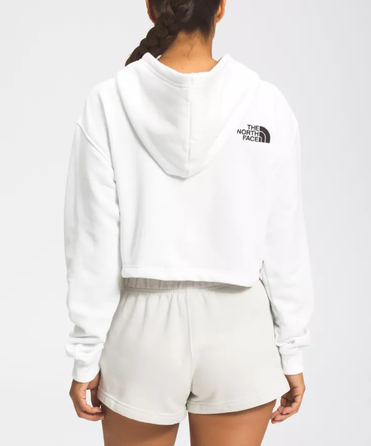 The North Face Women’s Logo Crop Drop Hoodie NF0A53BVFN4 White