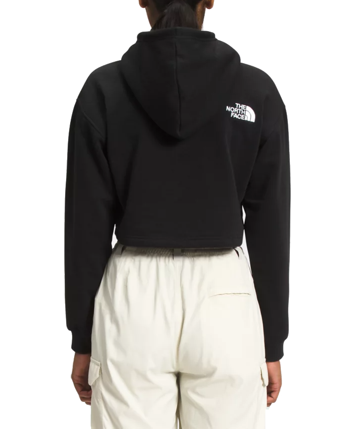 The North Face Women’s Logo Crop Drop Hoodie NF0A53BV-JK3 Black