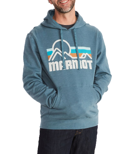 Marmot Men's Coastal Hoody 49360-8485 Varsity Blue Heather