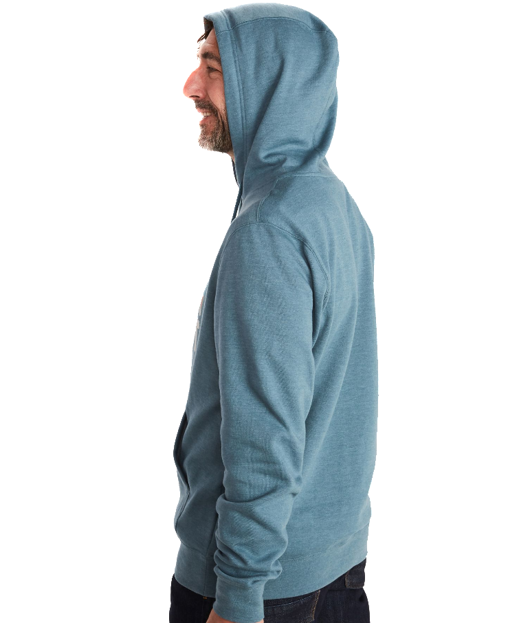 Marmot Men's Coastal Hoody 49360-8485 Varsity Blue Heather