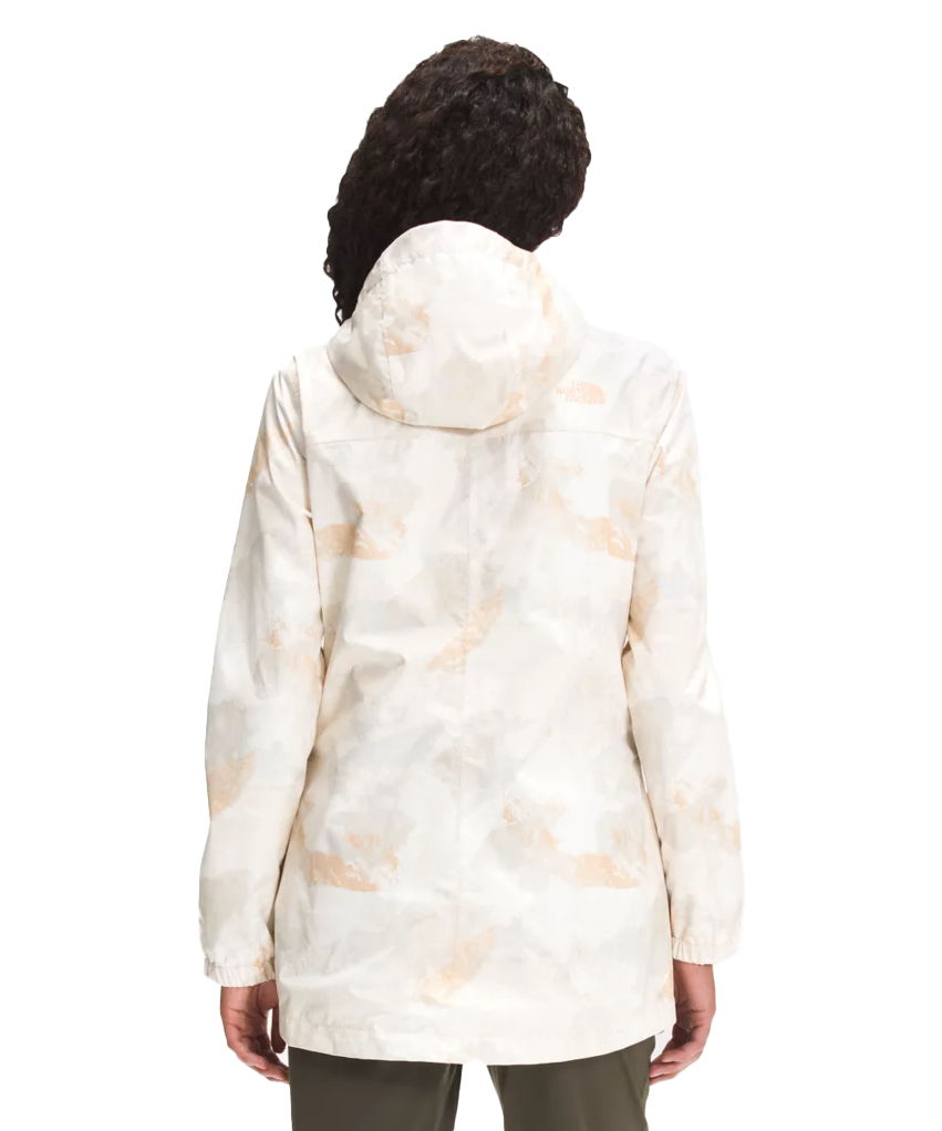 The North Face Women’s Printed Antora Parka A7QEX5N8 Apricot Ice Canyon Camo Print