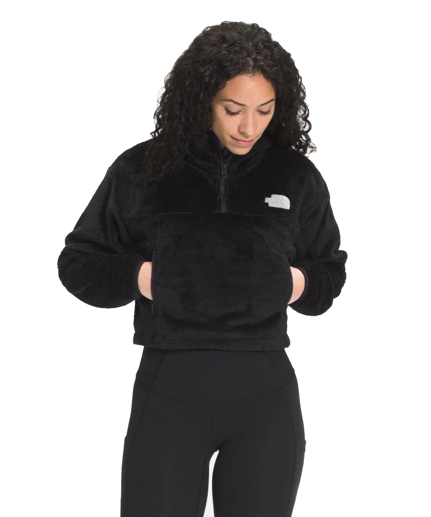 The North Face Women’s Osito 1/4 Zip Hoodie A5GINJK3 Black