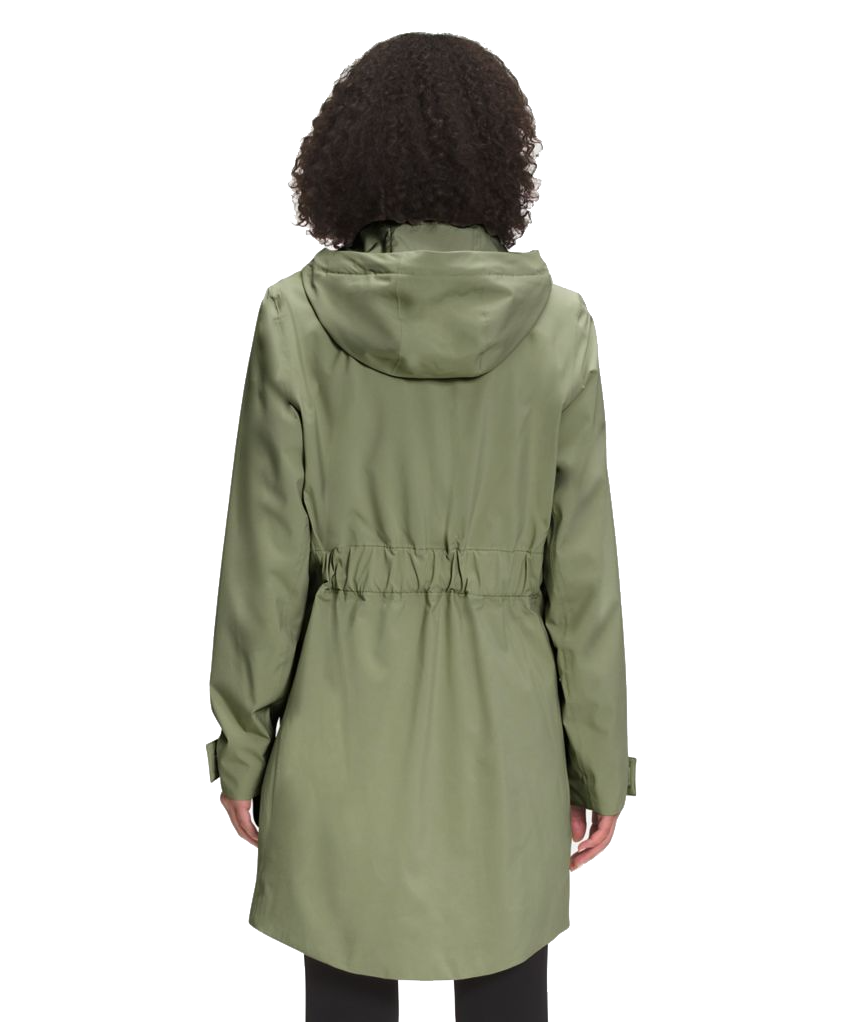 The North Face Women’s City Breeze Rain Parka II A52YL3X3 Tea Green