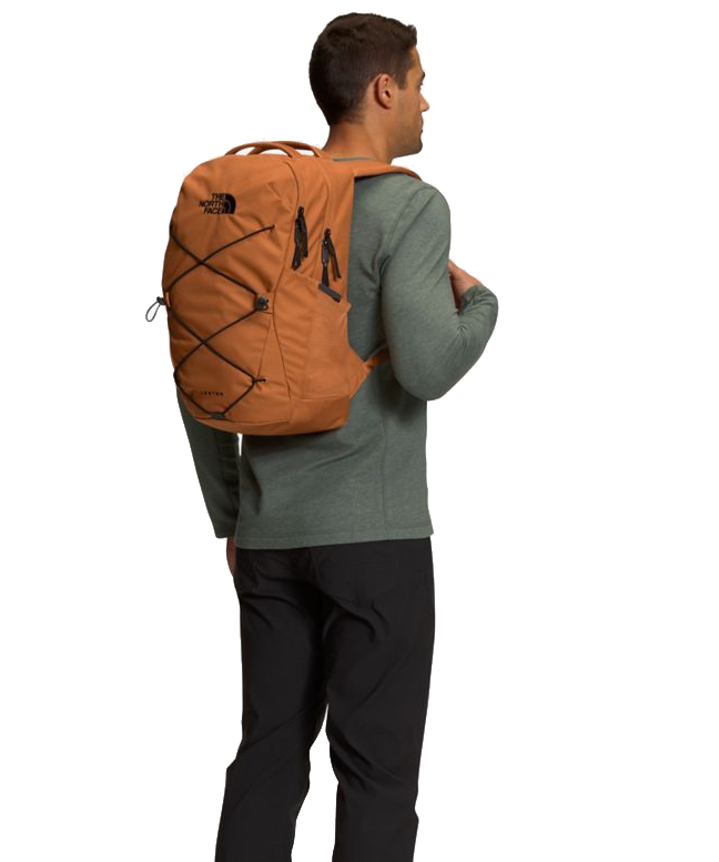 The North Face Jester Backpack - Leather Brown/TNF Black NF0A3VXF814