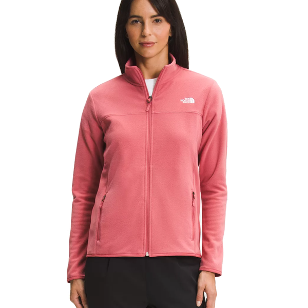 The North Face Women's TKA Glacier Full-Zip Jacket (Slate Rose) NF0A48KJ396