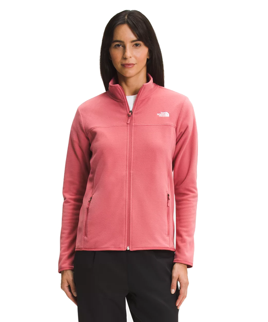 The North Face Women's TKA Glacier Full-Zip Jacket (Slate Rose) NF0A48KJ396