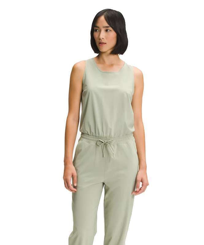 The North Face Women’s Never Stop Wearing Jumpsuit A55U1 3X3 Tea Green