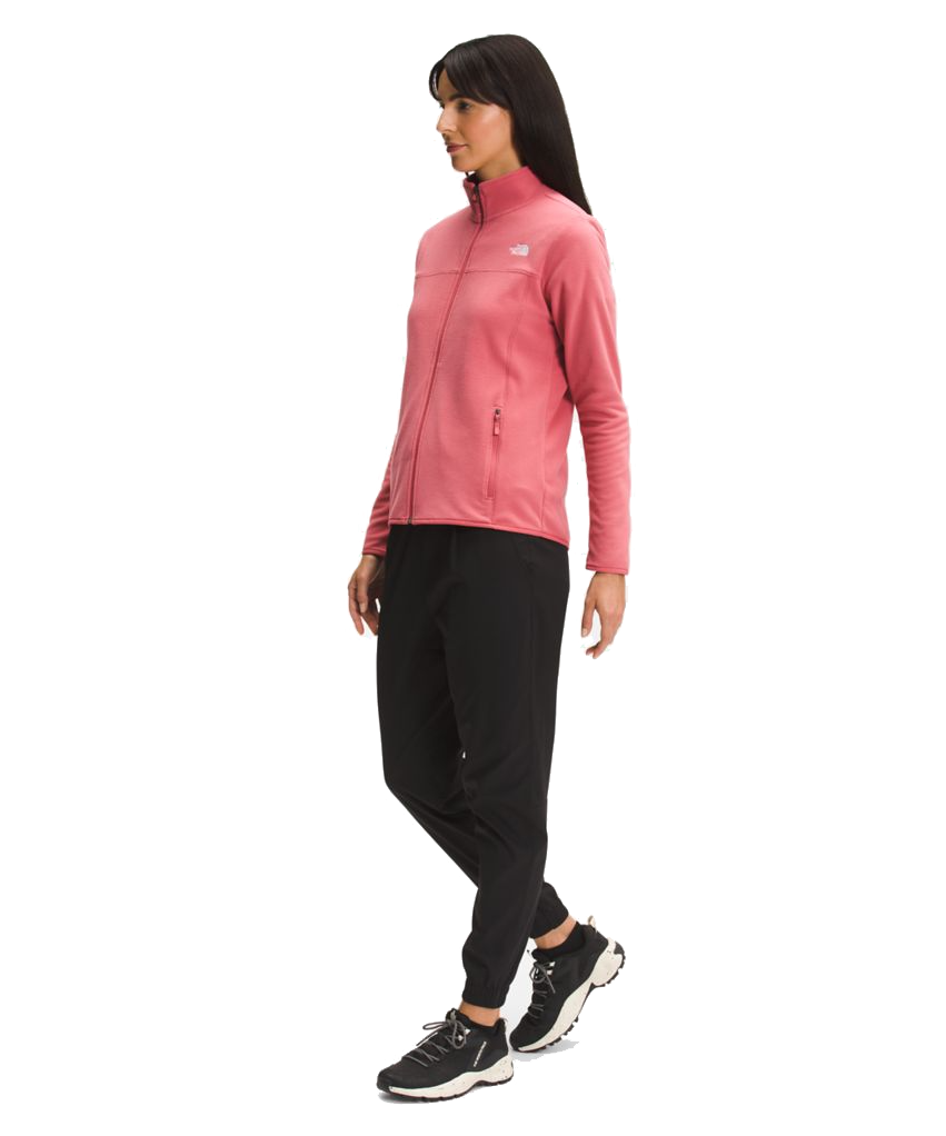 The North Face Women's TKA Glacier Full-Zip Jacket (Slate Rose) NF0A48KJ396