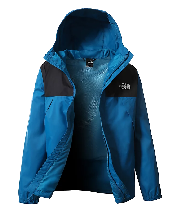 The North Face Men's Antora Rain Jacket NF0A7QEYNTP TNF Black/Banff Blue
