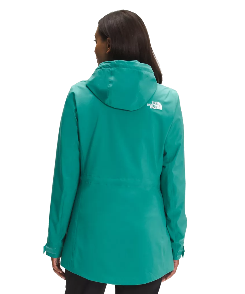 The North Face Women’s City Breeze Rain Jacket A5J5U ZCV Porcelain Green