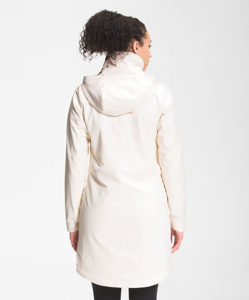 The North Face Women’s Shelbe Raschel Parka Length With Hood NF0A5GBLR8R Gardenia White Heather