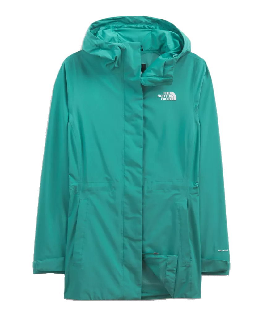 The North Face Women’s City Breeze Rain Jacket A5J5U ZCV Porcelain Green