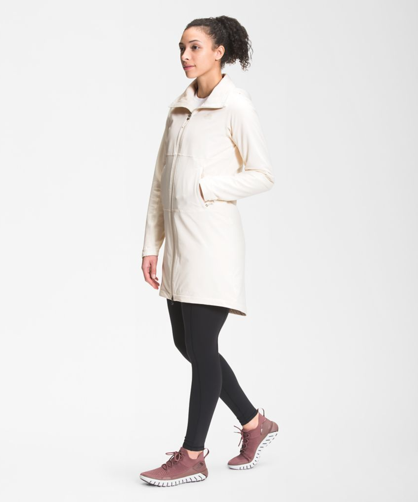 The North Face Women’s Shelbe Raschel Parka Length With Hood NF0A5GBLR8R Gardenia White Heather
