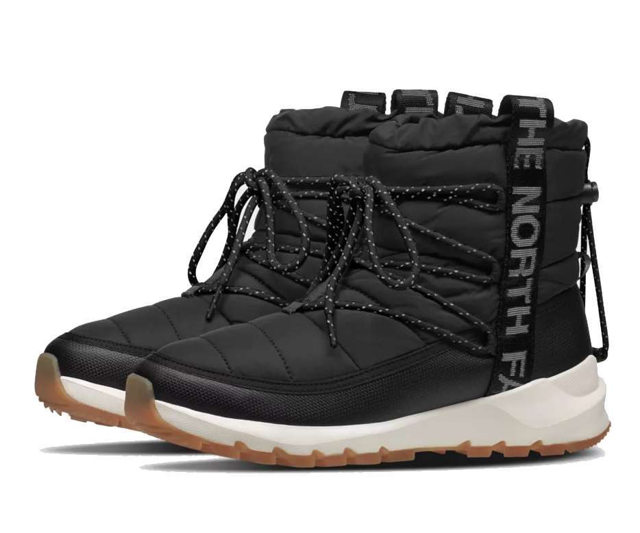 The North Face WOMEN’S THERMOBALL LACE UP - Black/White (NF0A4AZGVD6)