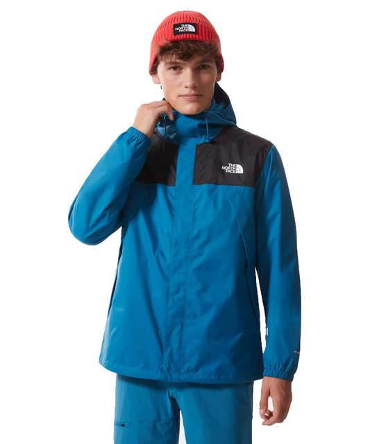 The North Face Men's Antora Rain Jacket NF0A7QEYNTP TNF Black/Banff Blue