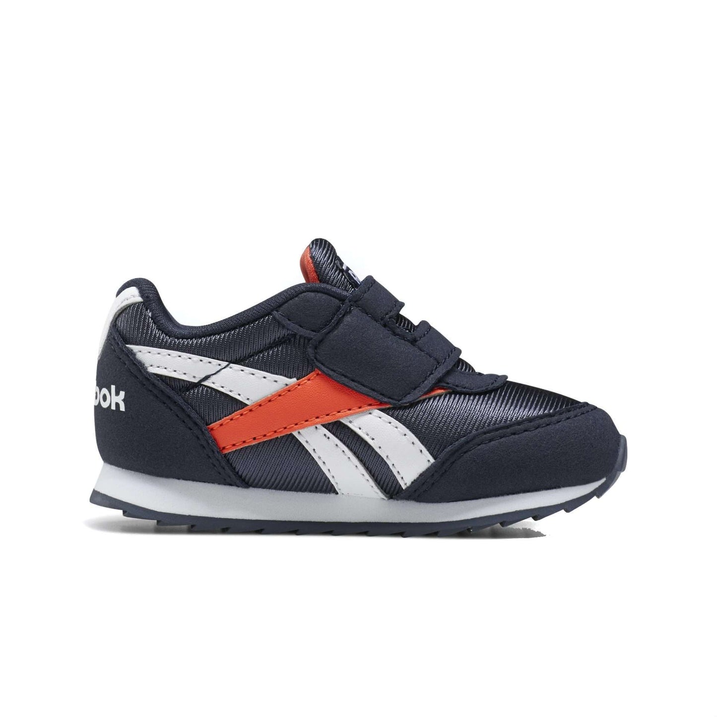 Reebok Kid's(Toddler) Royal Classics Jogger 2 Shoes,EF3738,Collegiate Navy / Vivid Orange / White