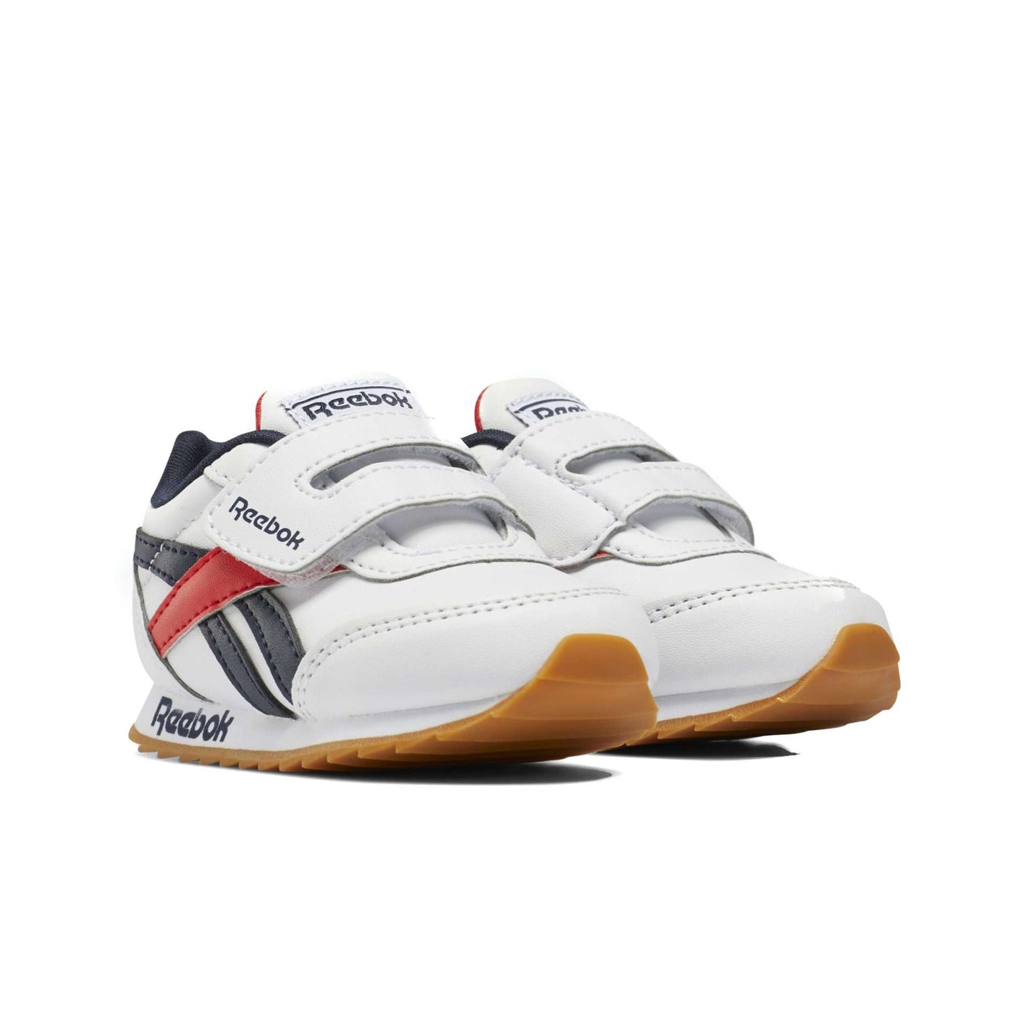 Reebok Kid's(Toddler) Royal Classics Jogger 2 Shoes,EH2111,White / Collegiate Navy / Radiant Red