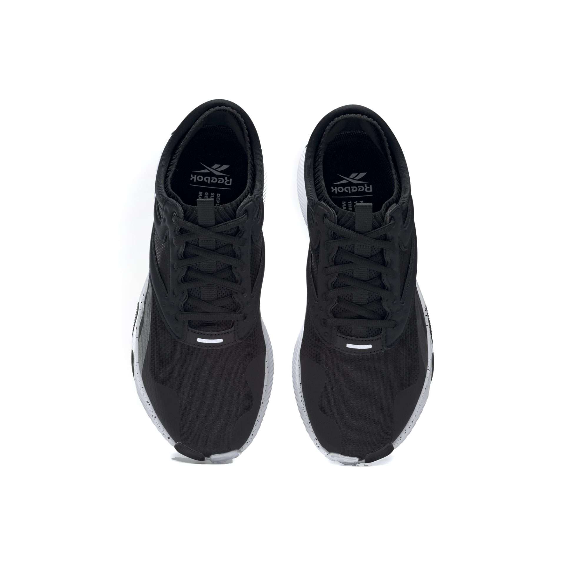 Reebok Men's HIIT Training Shoes,EH3076,Black / White / None