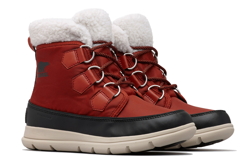 SOREL Women's explorer Carnival Boot NL3040-808 Rusty Black