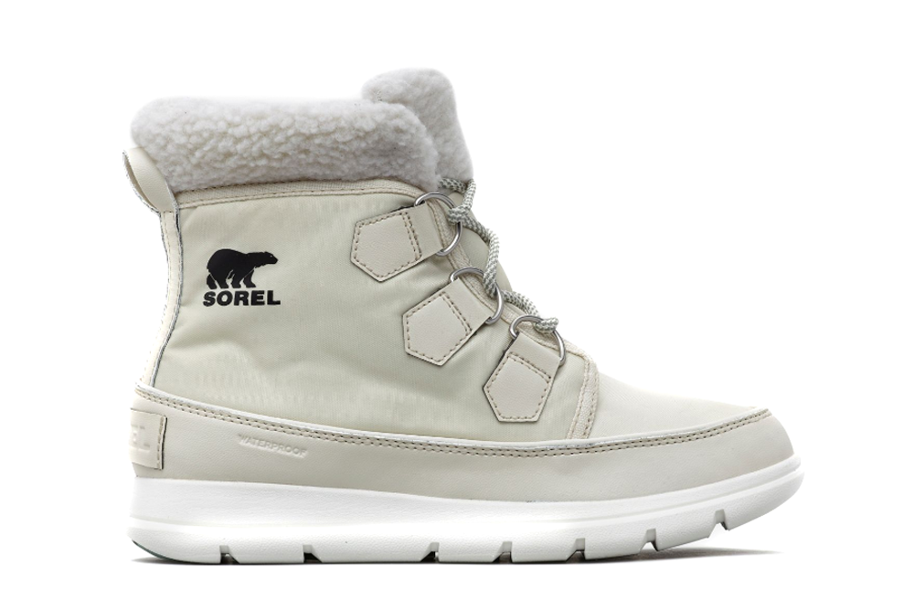SOREL Women's explorer Carnival Boot NL3040-920 Fawn/Sea Salt