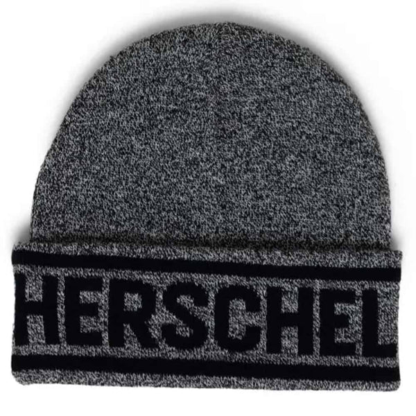 Herschel Elmer Beanie - Heather Black/Black 1229-1841