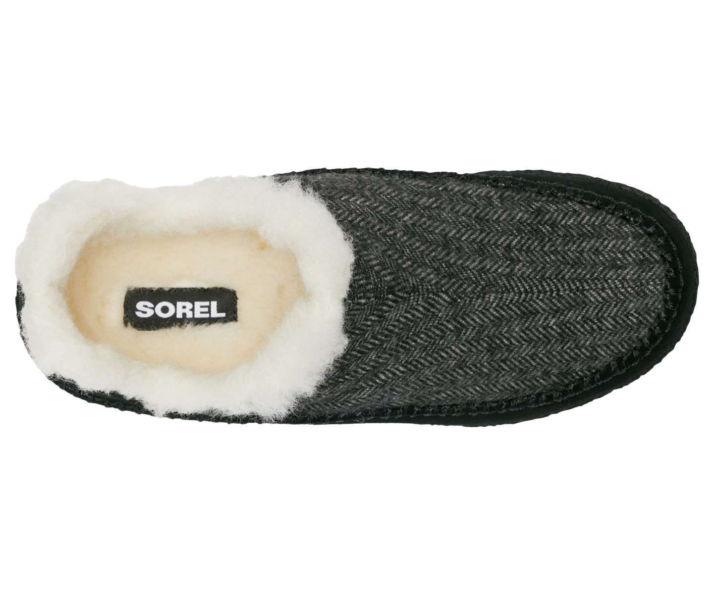 SOREL MEN'S MANAWAN II SLIPPER - Grill, Black NM4795-028