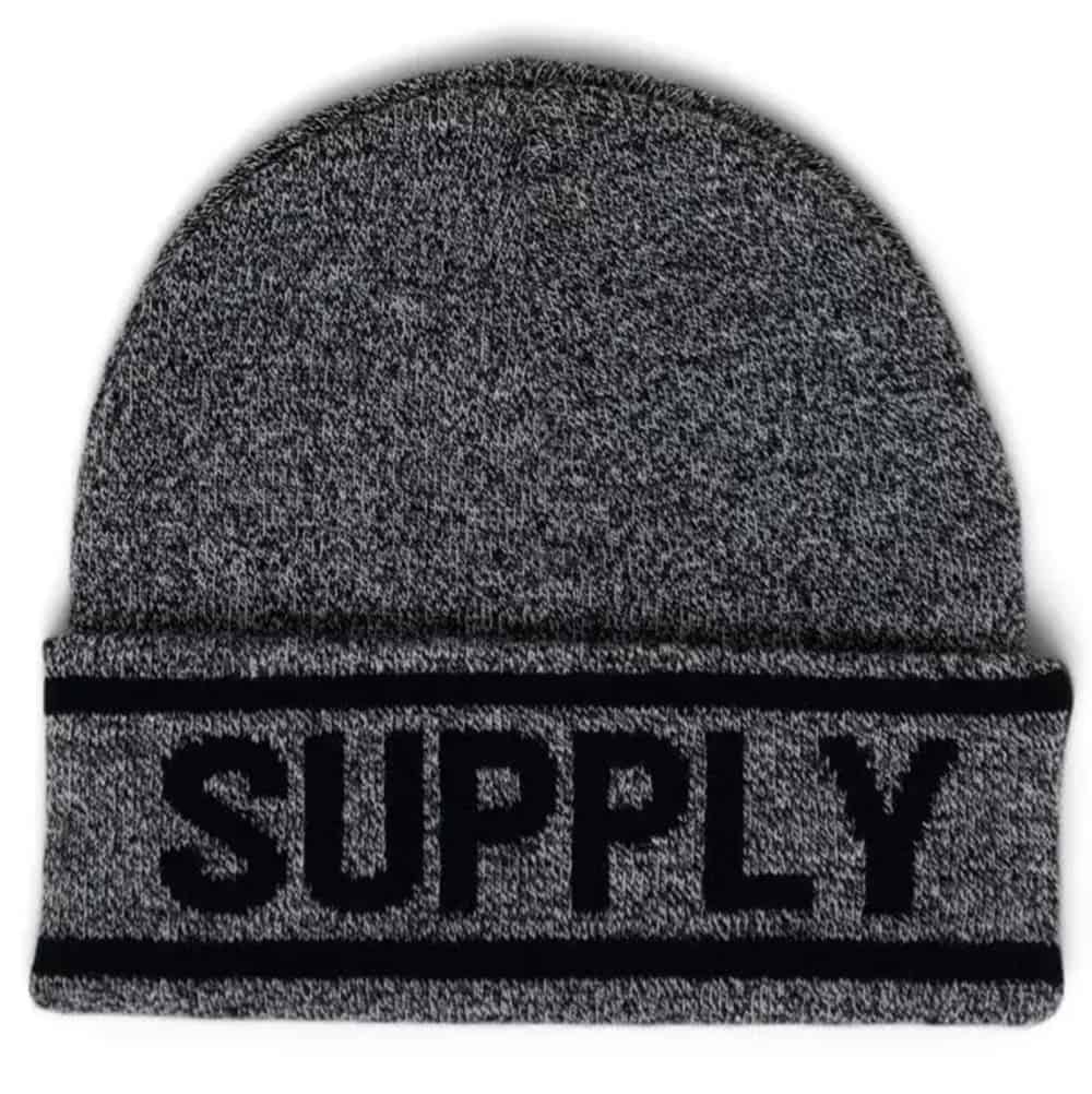 Herschel Elmer Beanie - Heather Black/Black 1229-1841