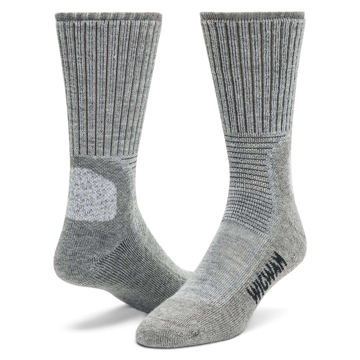 Wigwam Men's Hiking/Outdoor Pro Length Sock F6077-21G Light Grey