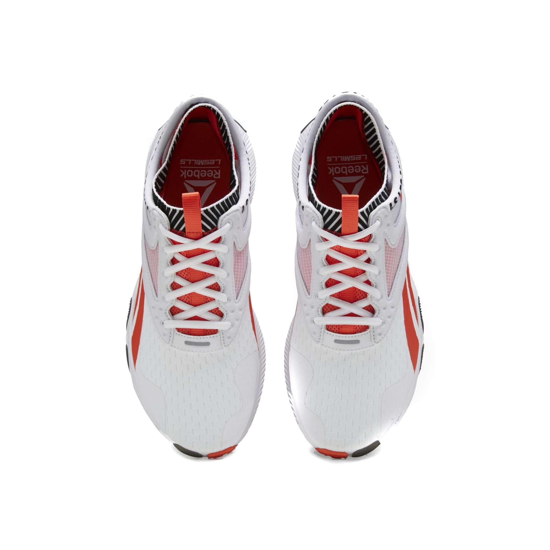 Reebok Men's HIIT Training Shoes,FV6446,White / Black / Vivid Orange