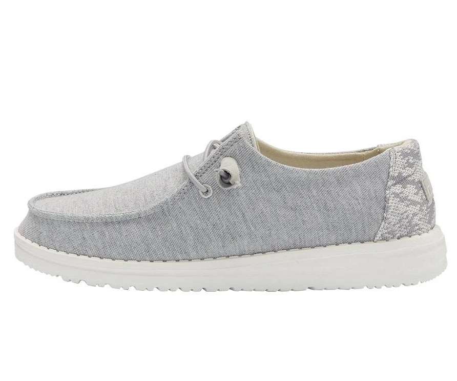 Hey Dude Women's Wendy Stretch - Fleece Glacier Gray 121413220