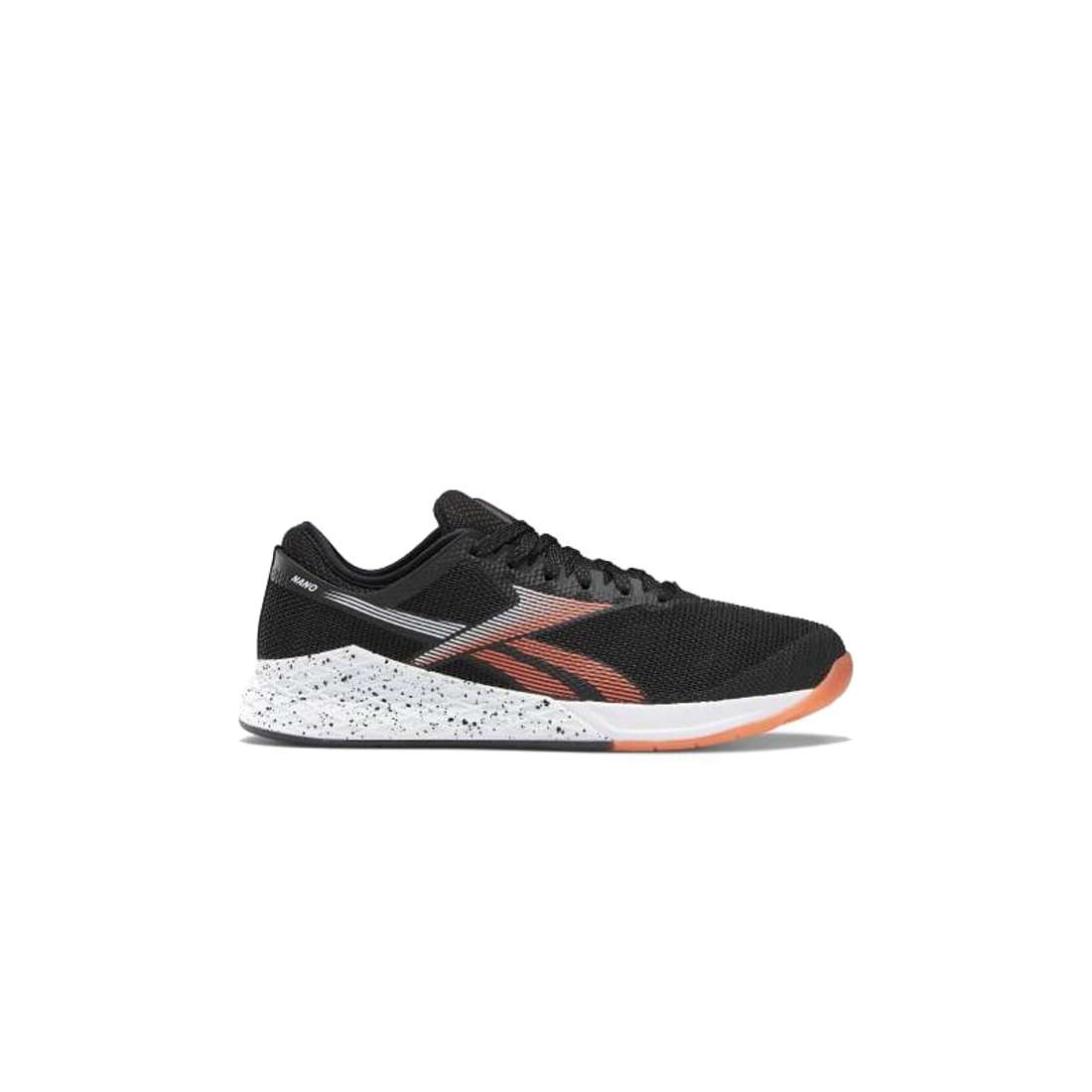 Reebok Men's Nano 9 Training Shoes,FV5909,Black/White/Vivid Orange