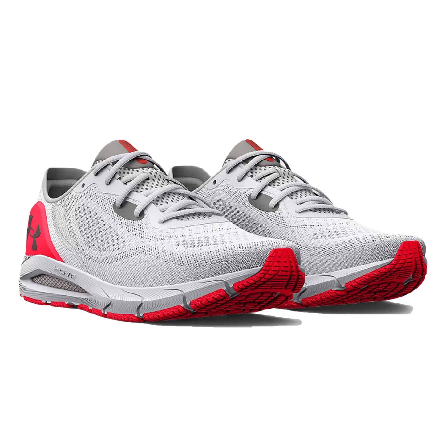 Under Armour Women's HOVR™ Sonic 5 Running Shoes - White / Bolt Red 3024906-106