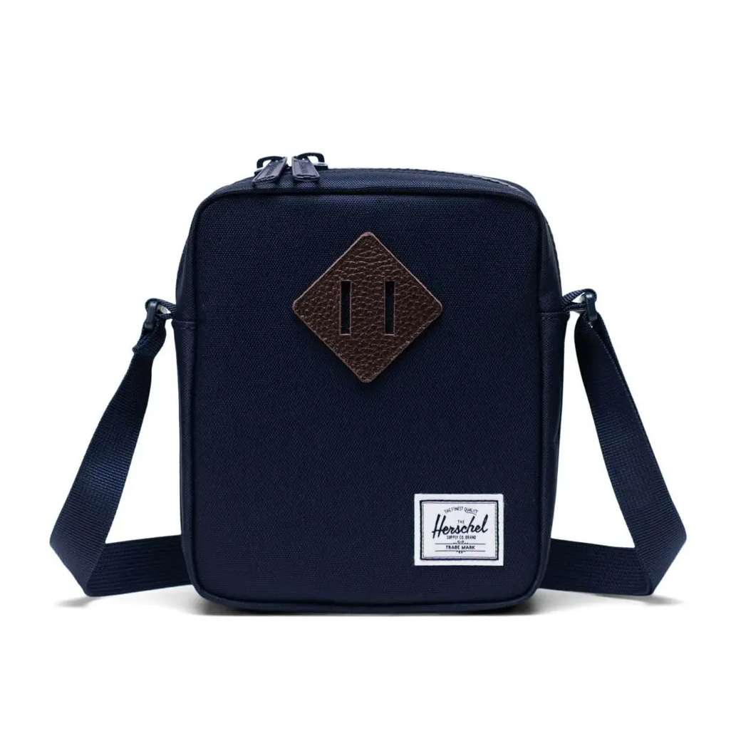 Herschel Heritage Crossbody Bag - Peacoat/Chicory Coffee