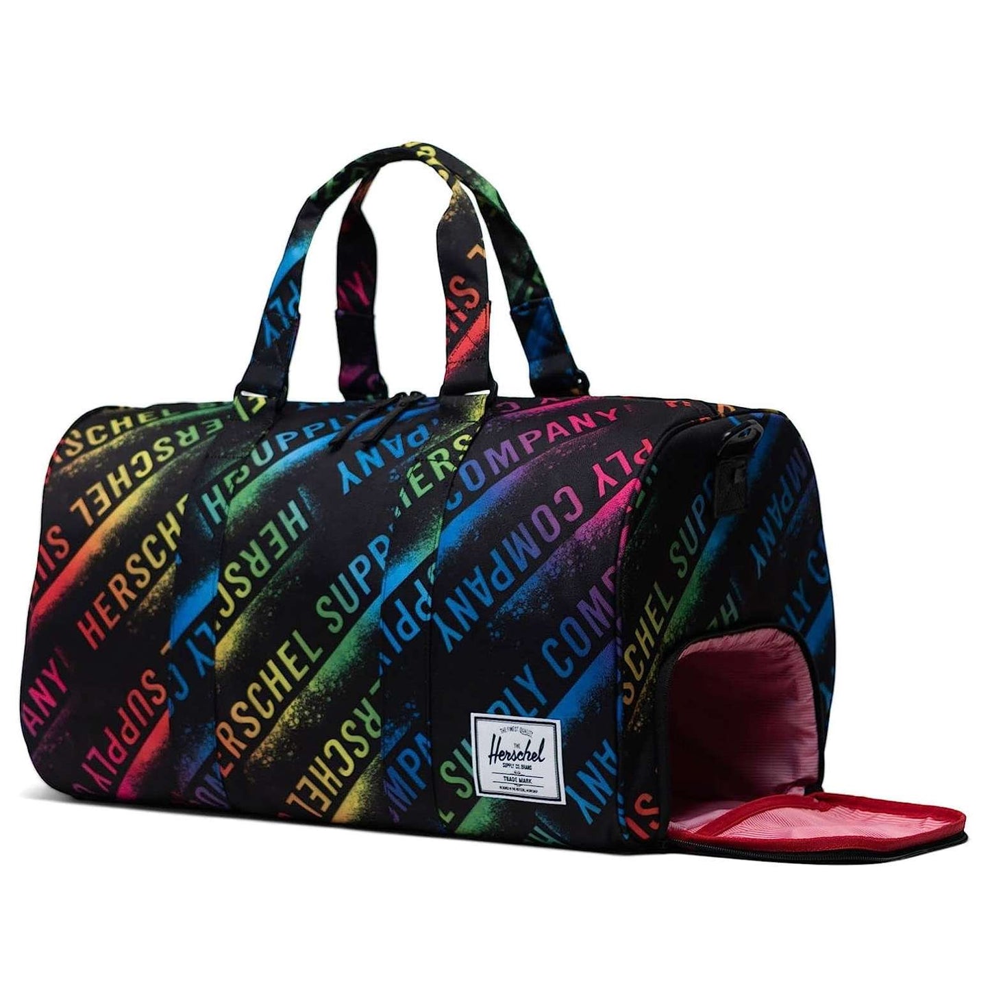 Herschel Novel 42.5L Duffle Bag - Stencil Roll Call Rainbow