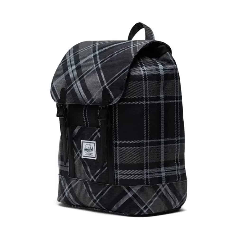 Herschel Retreat Backpack Mini - Greyscale Plaid 11090-05691