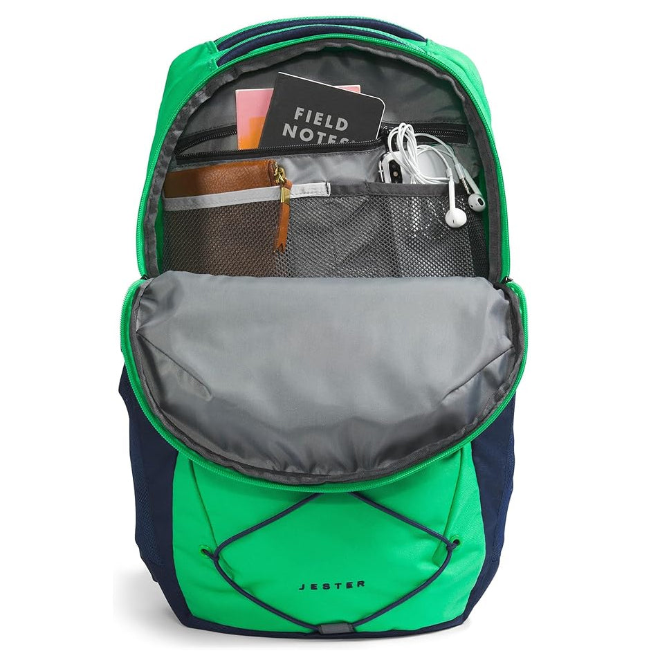 The North Face Jester Backpack - Optic Emerald/Summit Navy