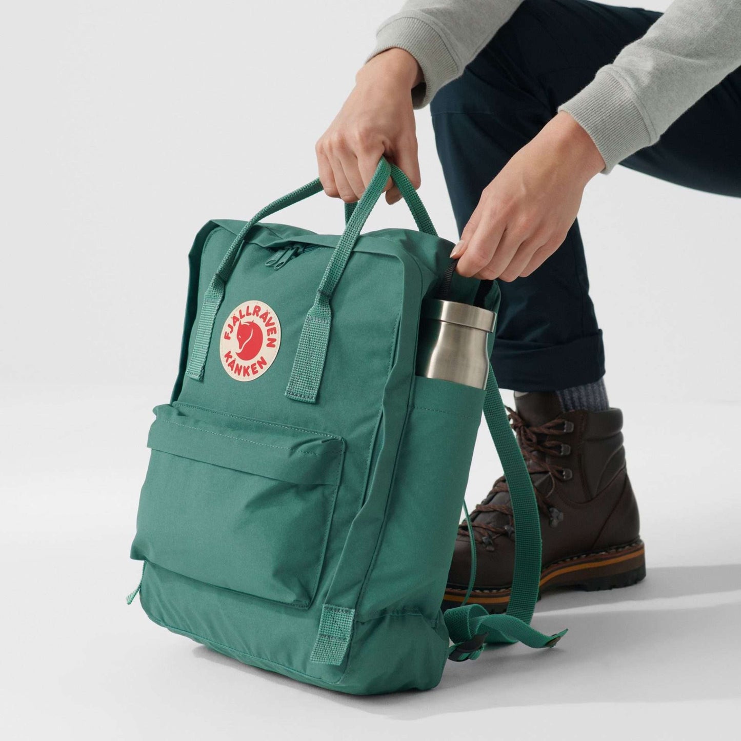 Fjallraven Kanken Backpack 23510-667 Arctic Green