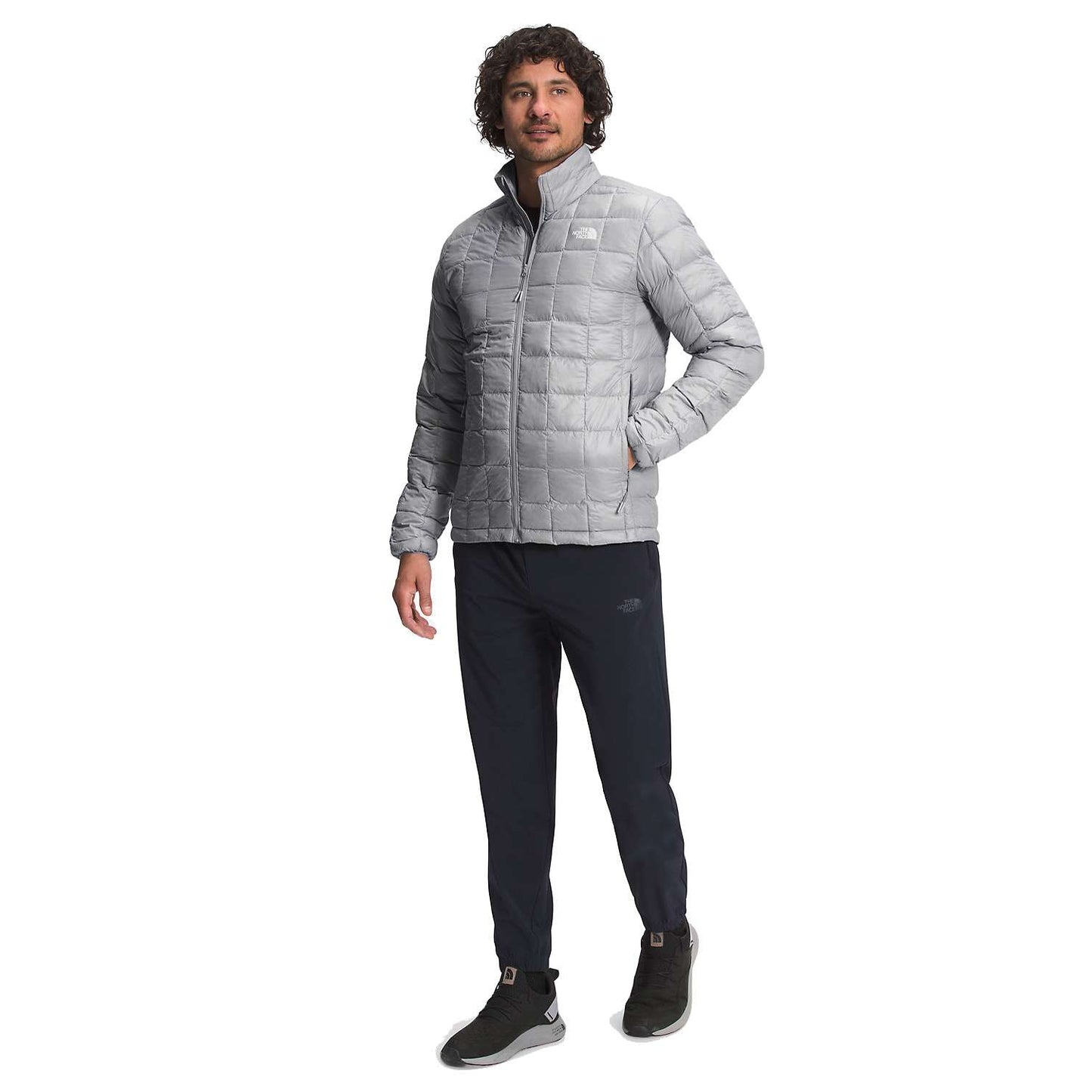 The North Face Men’s ThermoBall Eco Jacket - Meld Grey Color