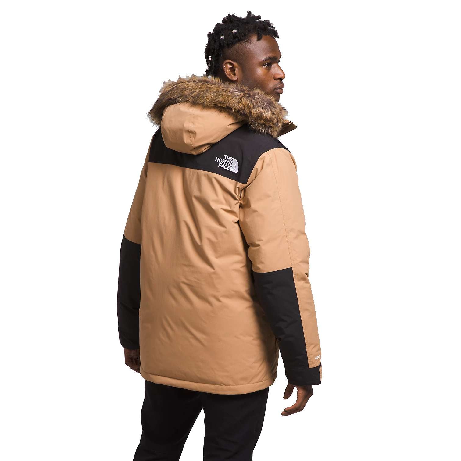 The North Face Men’s McMurdo Down Parka - Almond Butter/Tnf Black
