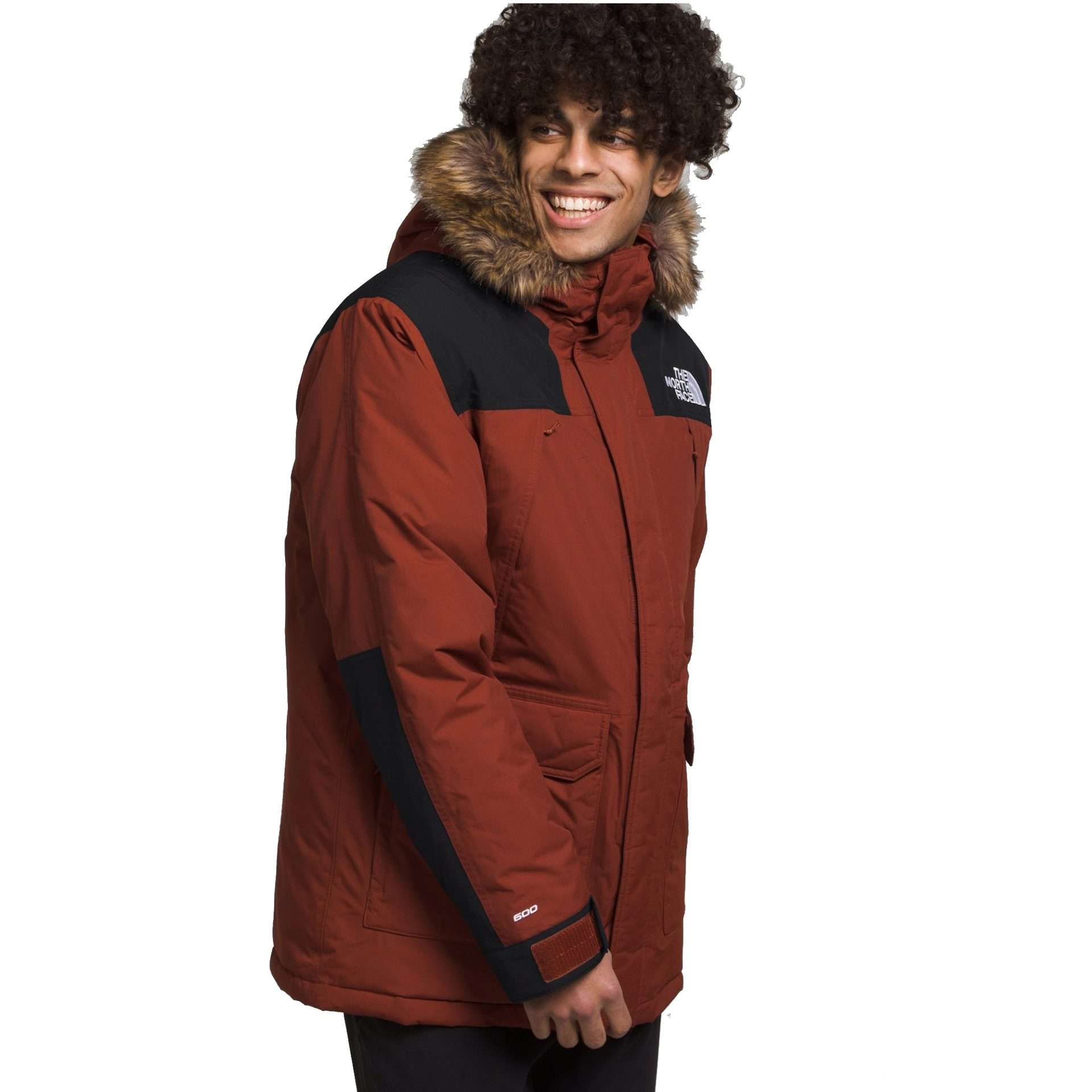 The North Face Men’s McMurdo Down Parka - Brandy Brown/Tnf Black