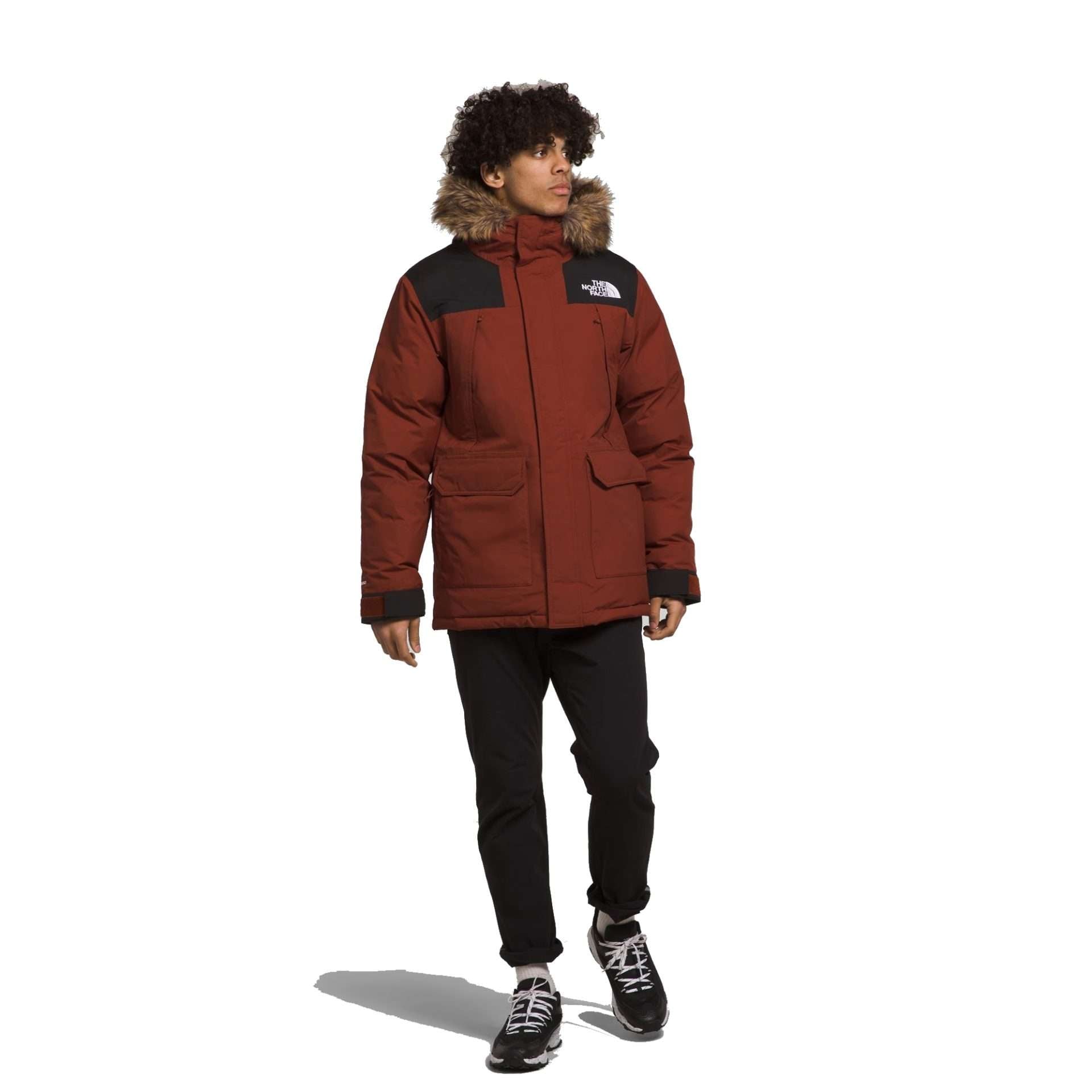 The North Face Men’s McMurdo Down Parka - Brandy Brown/Tnf Black